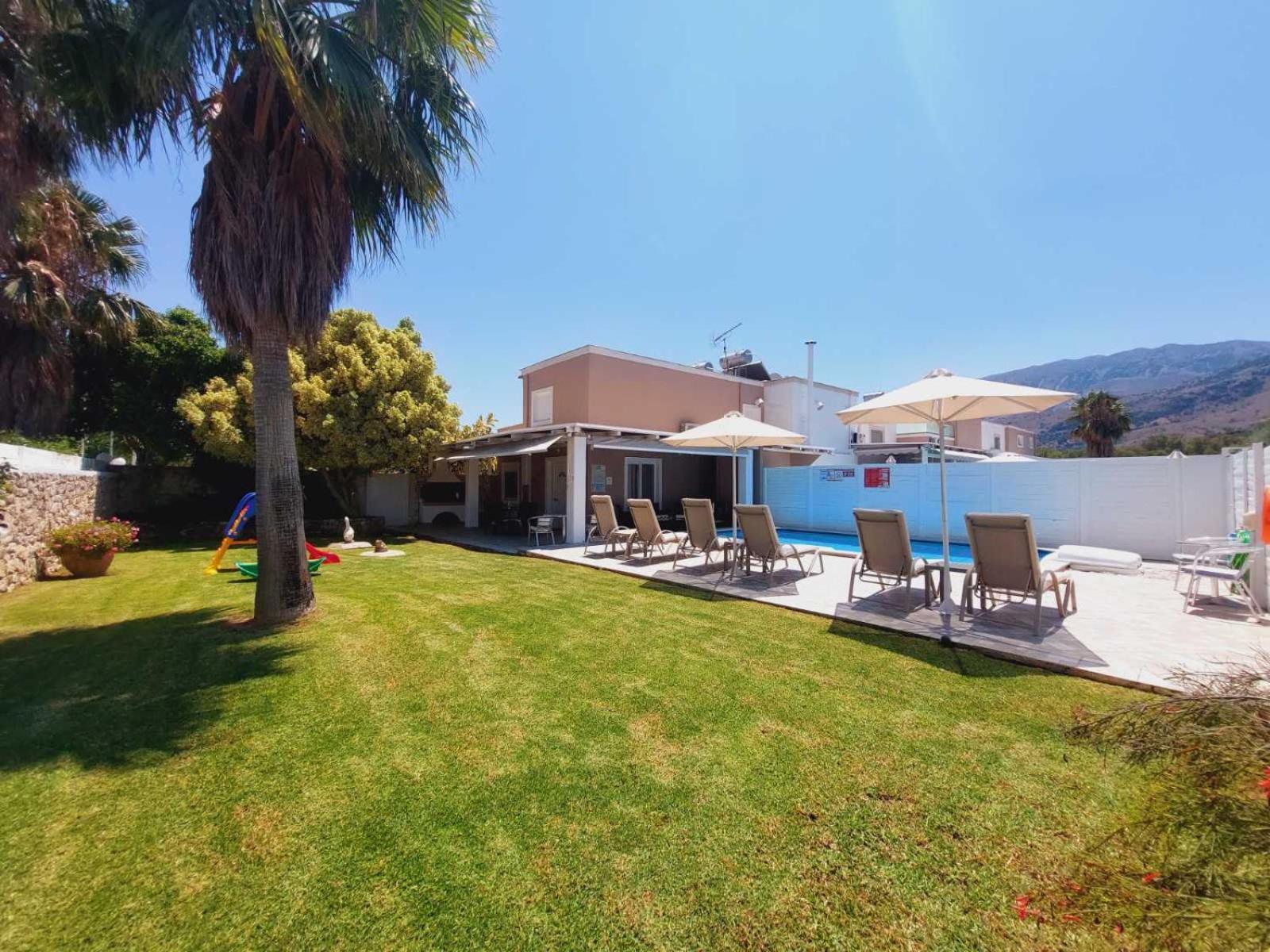 Villa Campos- Less Than 5-Min Walk To Kalivaki Beach Georgioupoli Eksteriør billede